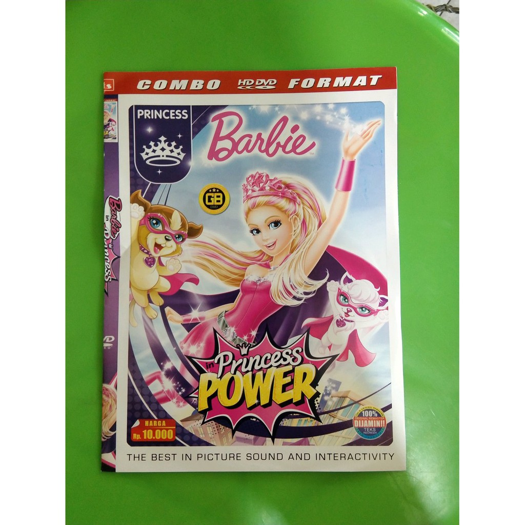 PROMO KASET dvd film kartun animasi buat anak wanita Barbie