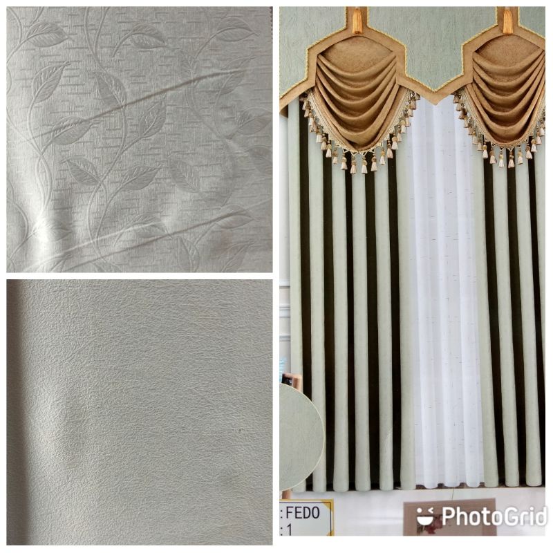 Gordyn blackout/Gordyn minimalist/Gordyn polos/Gordyn motif/Gordyn pintu/Gordyn jendela