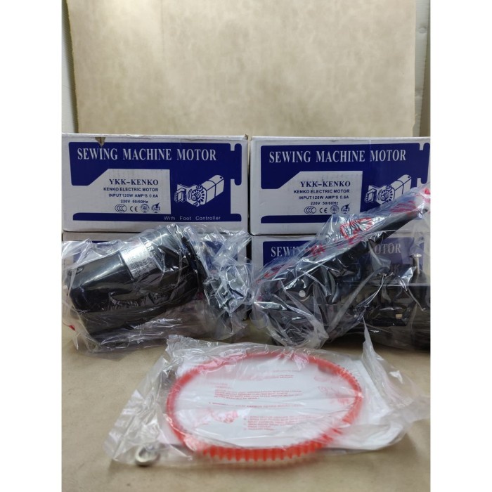 

DISKON- BISA COD Dinamo Kecil Mesin Jahit Merk YKK Sewing Machine Motor 120 Watt