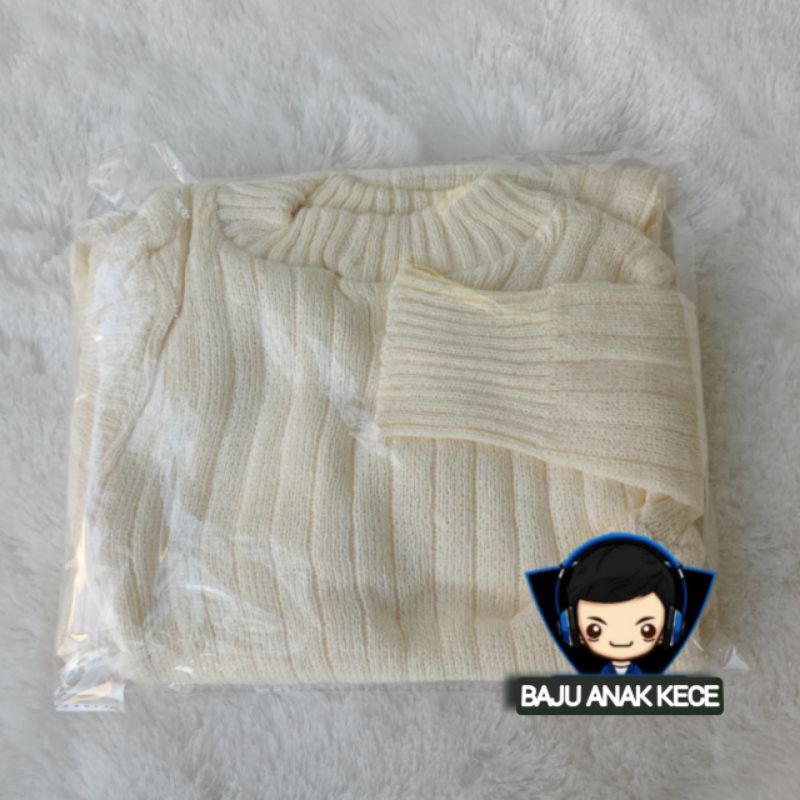 Baju sweater chika 4 5 6 Tahun Sweater Rajut Anak Perempuan