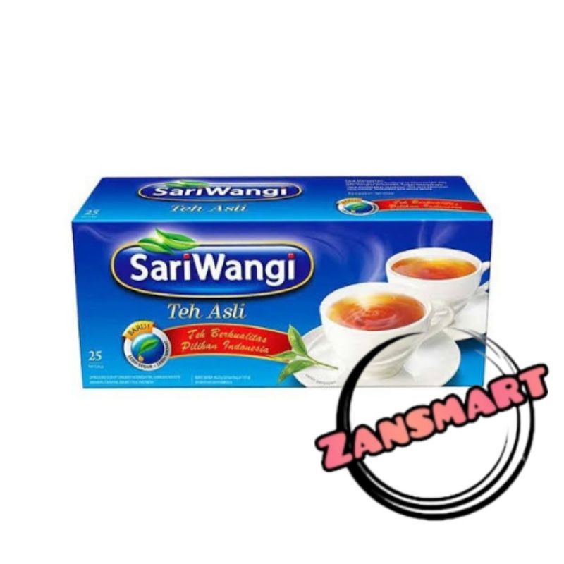 

Sariwangi Teh Celup Kotak isi 25 pcs Teh Hitam Pilihan