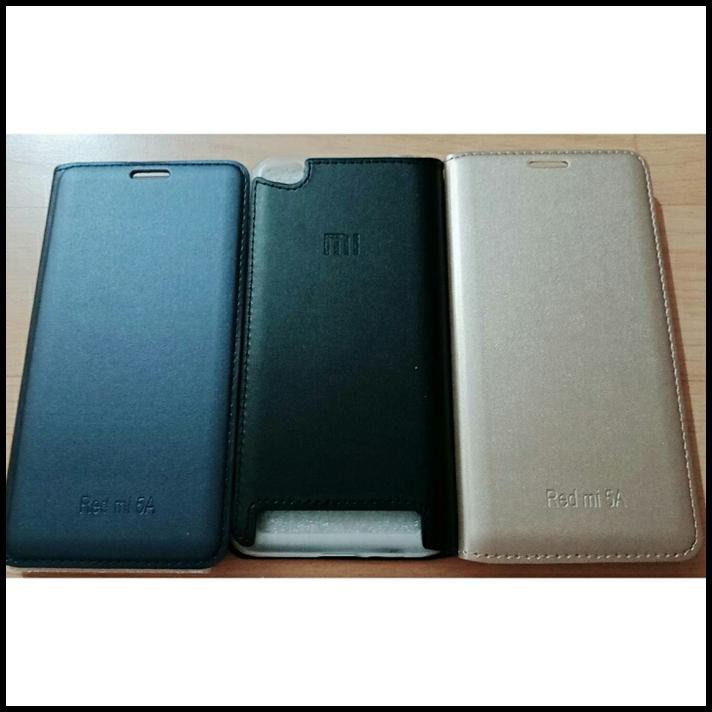 Flip Cover Handphone Flipcover Xiaomi Redmi 5A Original Flip Cover Leather Xiaomi Redmi5A