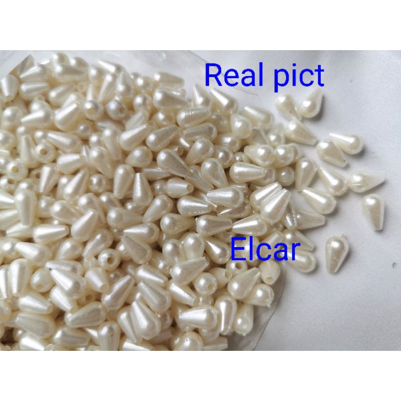 10gr Manik Mote mute payet jepang mutiara tetes air premium broken white