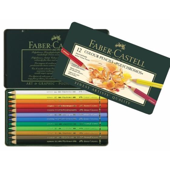 

Faber-Castell Polychromos Pencil 12 Tin