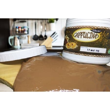 

Glaze Cappucino Keyz and elle 500gr (selai dip glaze rasa cappucino)