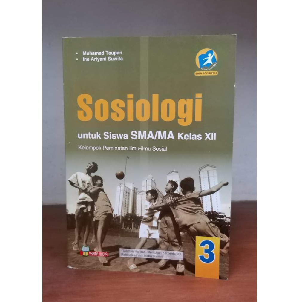 Jual Buku Sosiologi Sma Ma Xii Peminatan K Edisi Revisi M