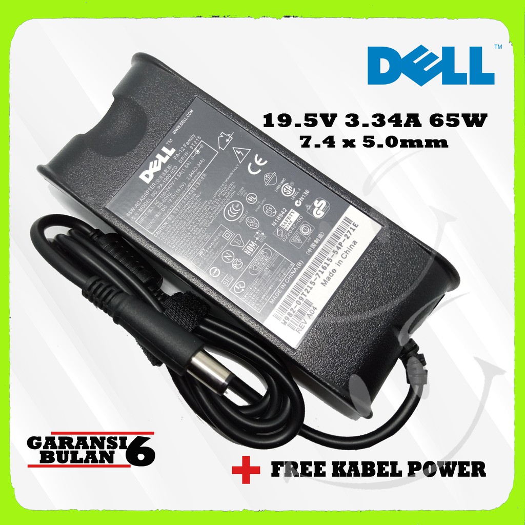 Cas Charger Laptop Dell Latitude E6410 1440 E6420 3400