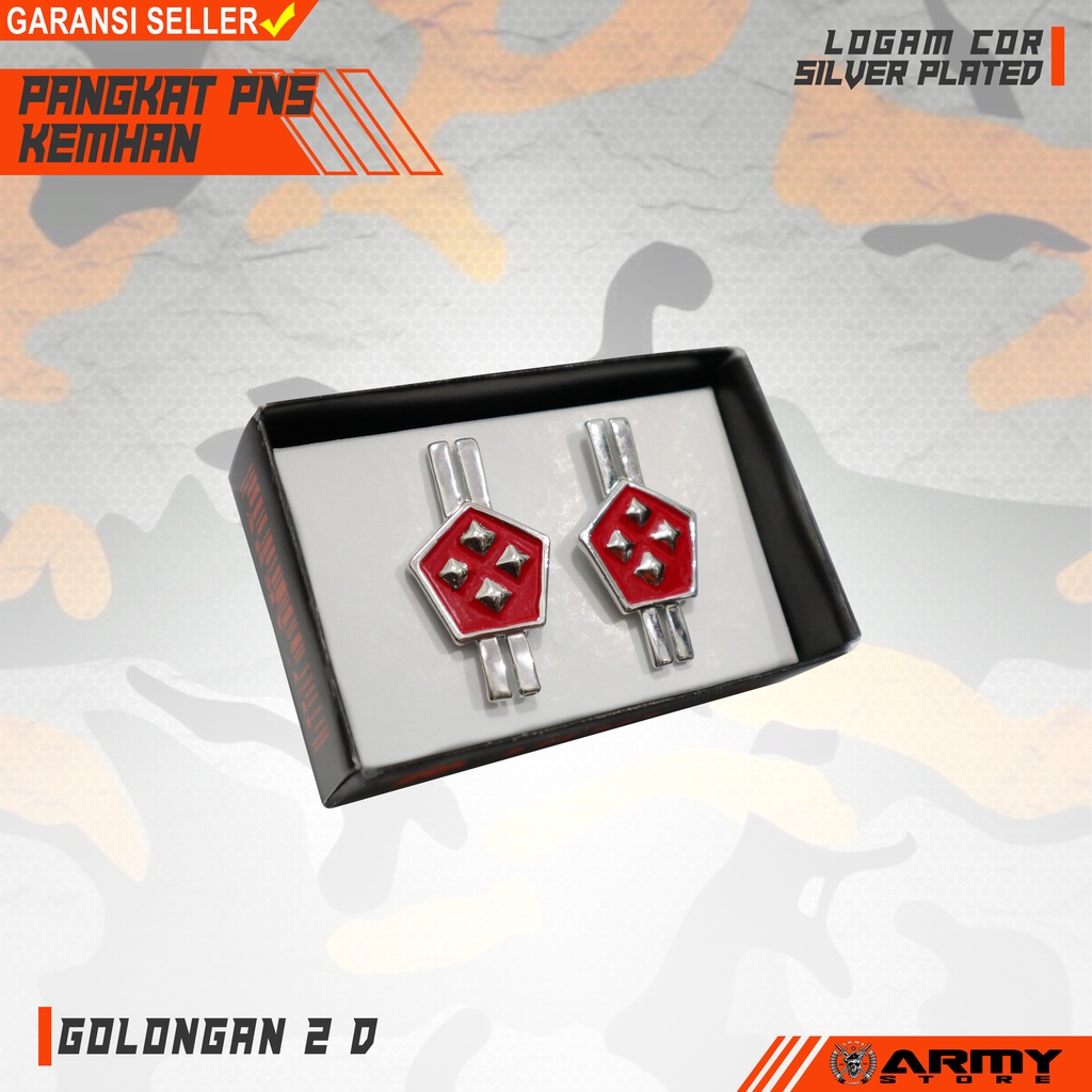 pangkat pns kemhan 2 D