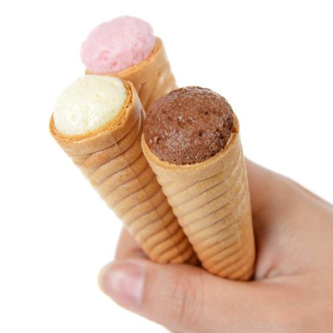 

Camilan Wafer Ice Cream Ezaki Glico Caplico Mini Bag Ice Cream import