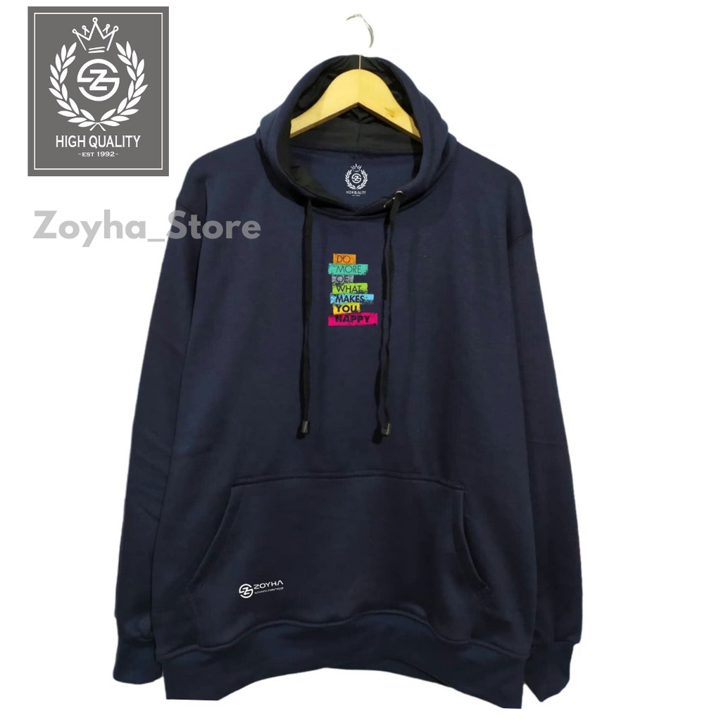 ZOYHA_STORE HOODIE NEVY/ BAD INFLUENCER / NSA PULLOVER HOODIE H&amp;M ZS2.1098