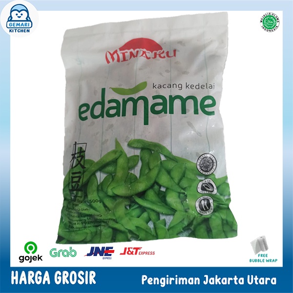 MINAKU EDAMAME KACANG KEDELAI JEPANG 500 GRAM