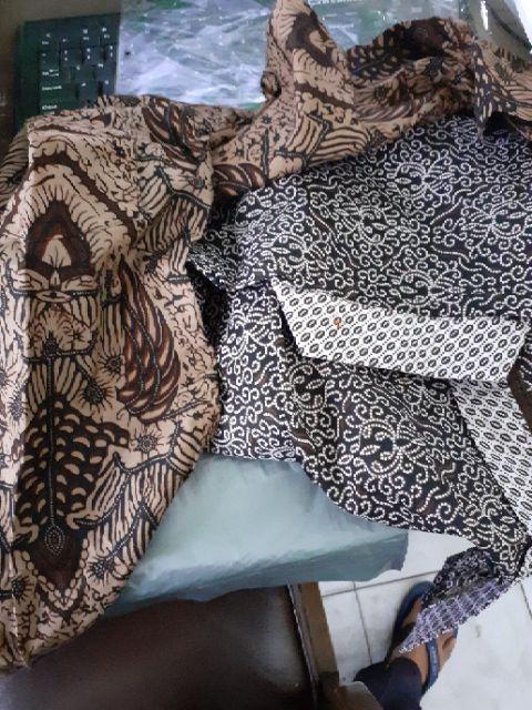 Baju Batik Lengan Panjang Motif Raflesia