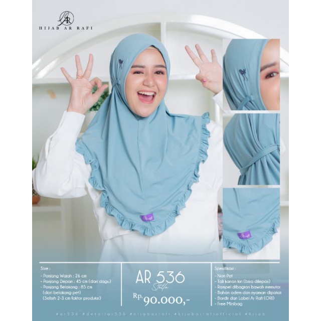ARRAFI 536 II HIJAB COUPLE II AGEN ARRAFI