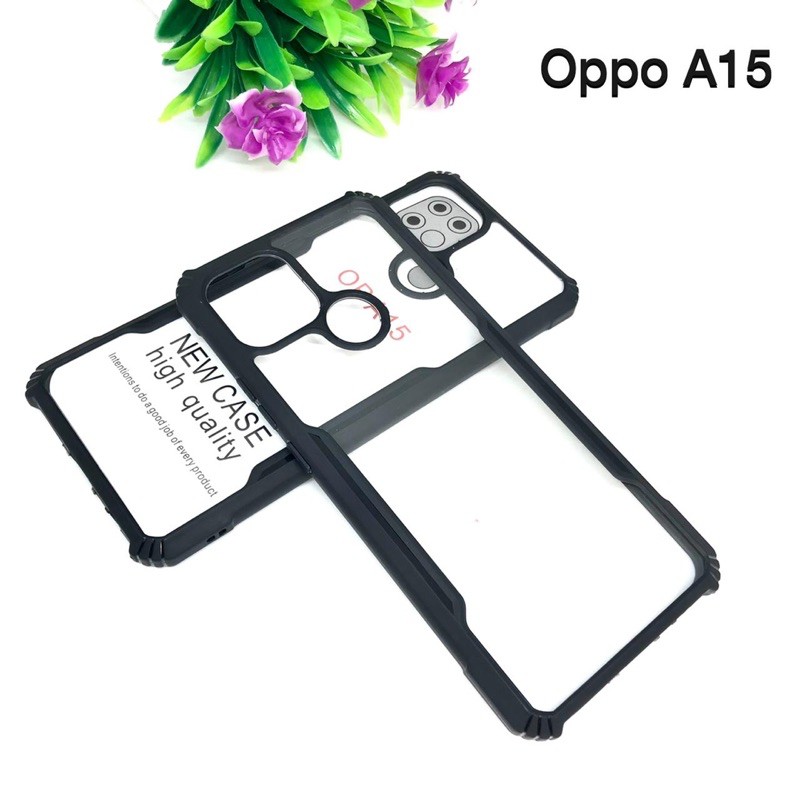 PROMO FUSION CASE BLACK OPPO A74 4G 5G A15 A15S RENO 4 4 F 4PRO A5 2020 A9 2020 A52 A92