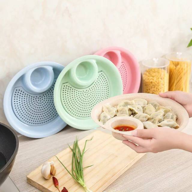 piring dimsum / piring siomay 2 lapis