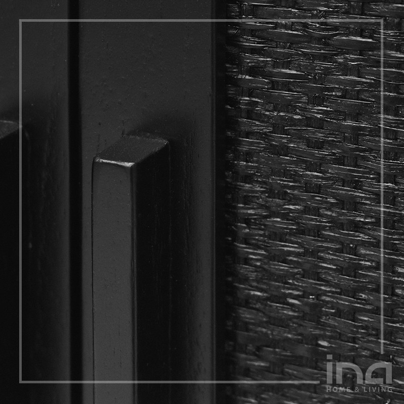 INAH&amp;L - Delancey 2 Door Cabinet Black