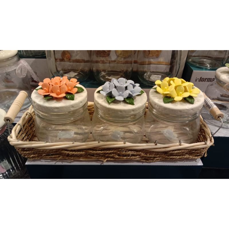 Toples kue informa/Toples kue set keranjang/Toples kue unik/Toples lucu informa