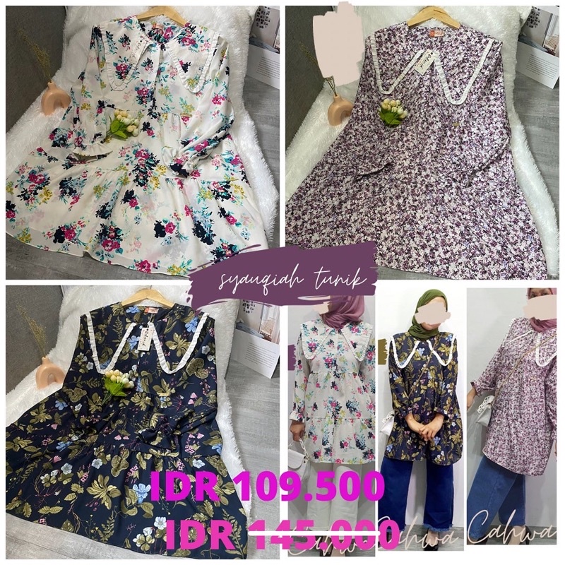 SYAUQIAH tunik shabby