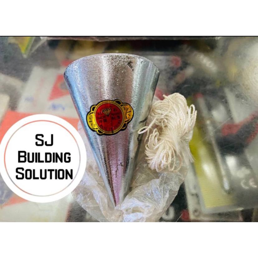 BANDUL LOT BESI 500 GRAM / LOT TUKANG BANGUNAN / PLUMB BOB