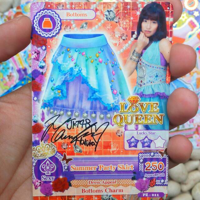 100% Original Aikatsu × JKT48 card [ RARE ]