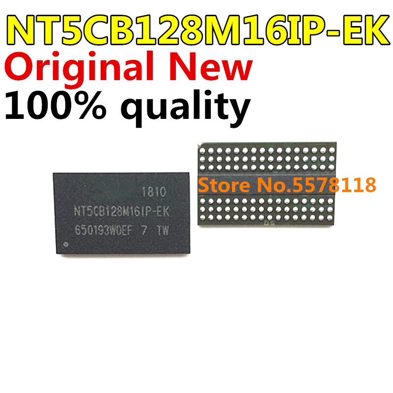 5pcs~20pcs100% Baru Asli NT5CB128M16IP-EK NT5CB128M16IP BGA DDR3 Chipset