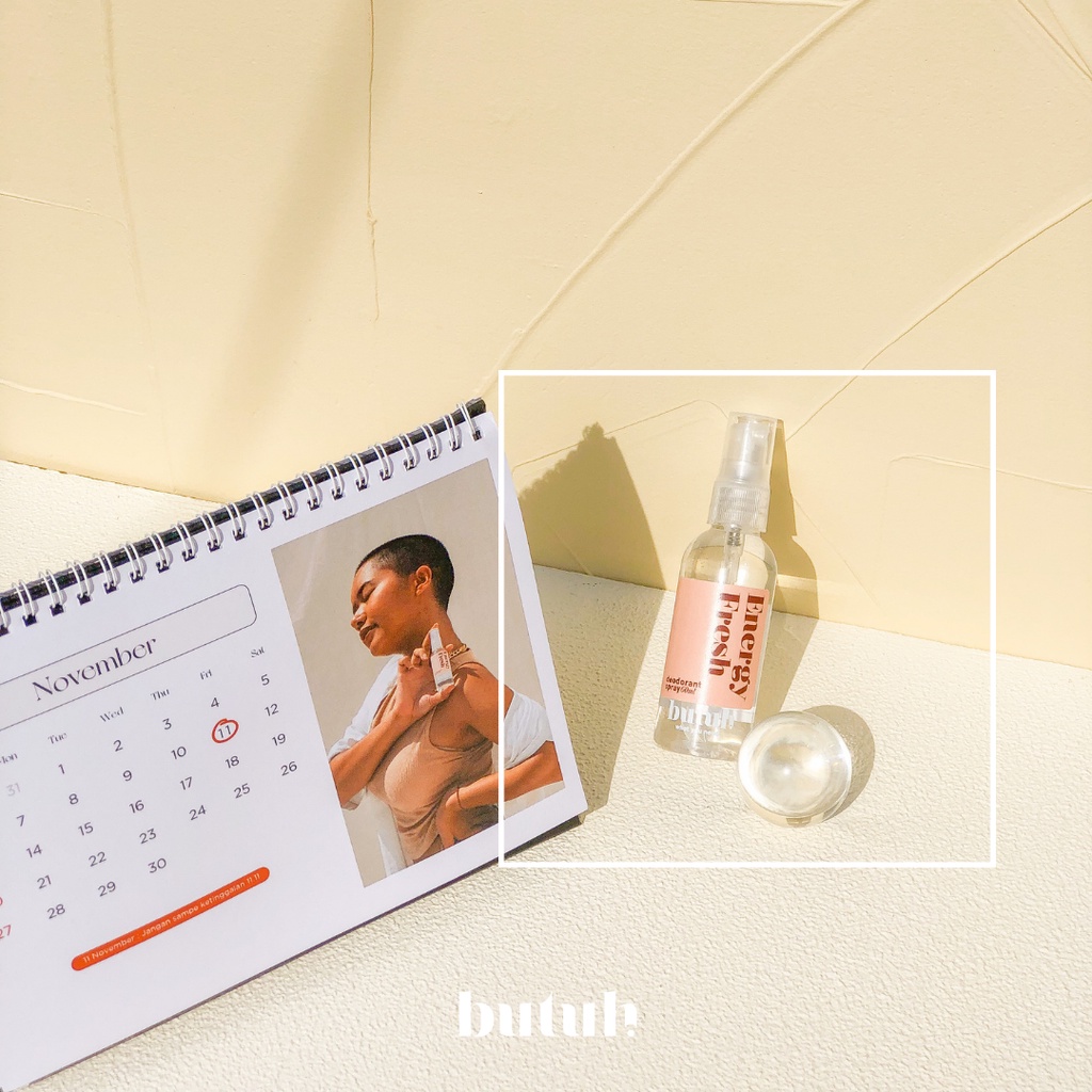 [Special Bundle] Calendar 2022 + Energy Fresh / Butuh Deodorant