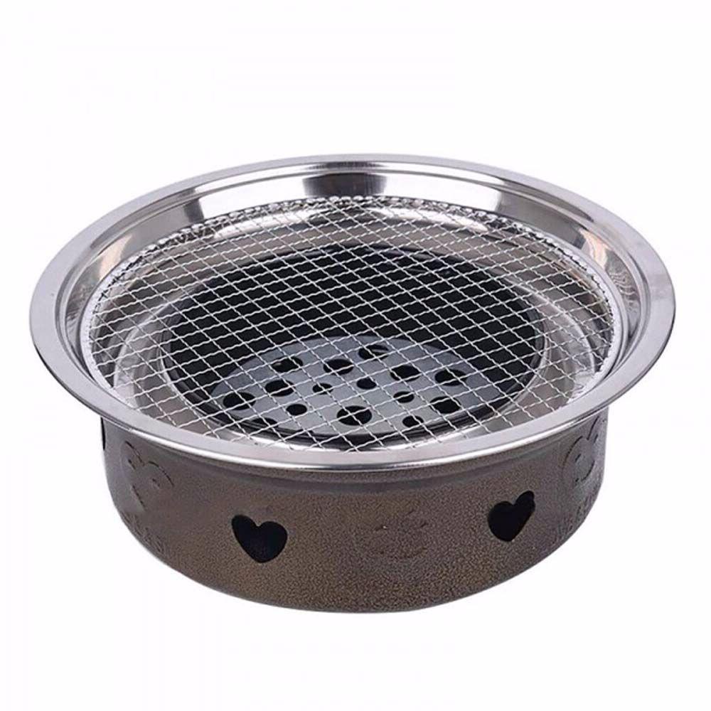 【 ELEGANT 】 Grill Wire Mesh Stainless Steel Pengganti Pesta Masak Outdoor Barbecue Aksesoris BBQ Mat Grid