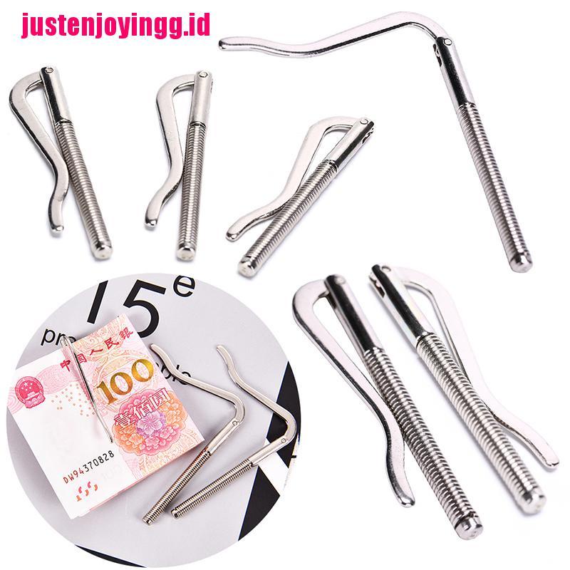 Klip Penjepit Uang Tunai Bahan Logam stainless steel