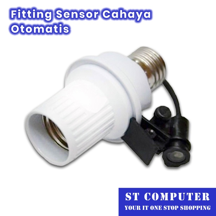 Fitting Sensor Cahaya Otomatis