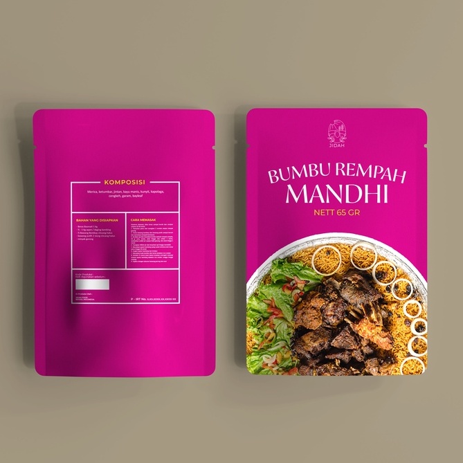 Nasi mandi instan bumbu rempah nasi mandhi bumbu mandi india bumbu nasi mandi intant