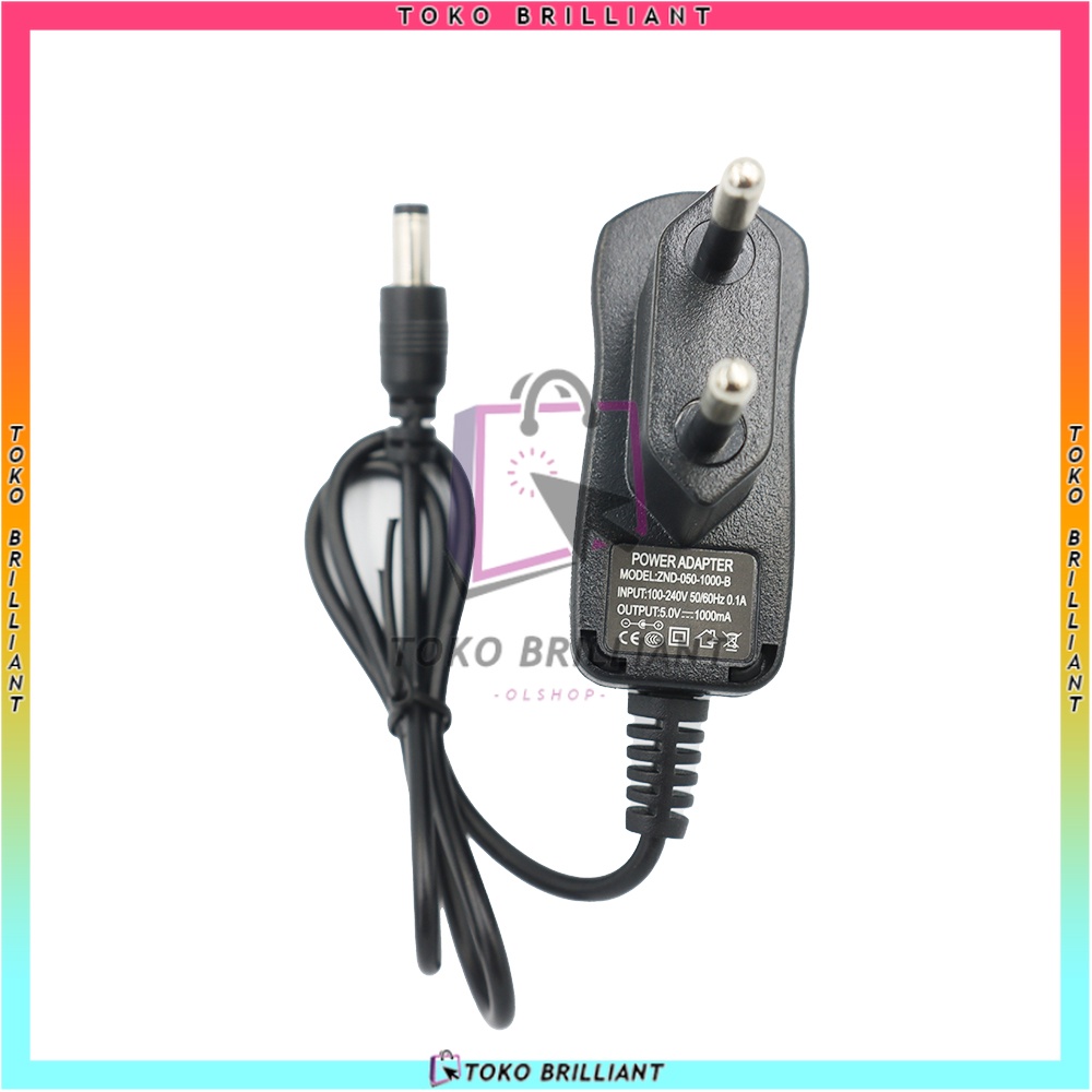 [ADAPTOR NORMAL] Adaptor 5V-1A untuk power tambahan USB HUB 5 VOLT - 1 AMPERE Normal