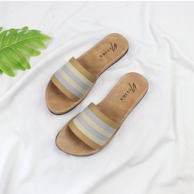 Insyira - Sandal Wanita Renata / Sandal Selop Wanita Non Slip / Sandal Rajut