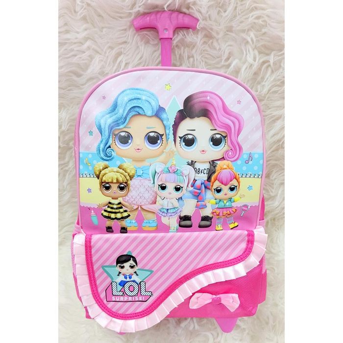 Т Kt043 Αª Tas Roda Anak Sekolah Troley Karakter Troli Kuda Poni  KF603  Tk Unicorn Kepala Koper Lo