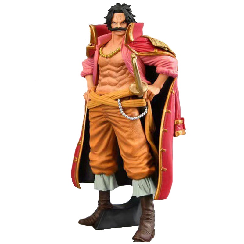 Mainan Action Figure Anime One Piece Gol D Roger The Grandline Men Wano Country 23cm Bahan PVC Untuk Koleksi