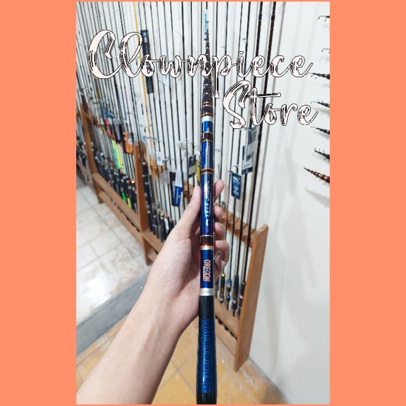 Joran Tegek Pancing Oregon Silincah 300 (3.0m) Custom Set Kolong / Joran Tegek Oregon Silincah 300 (