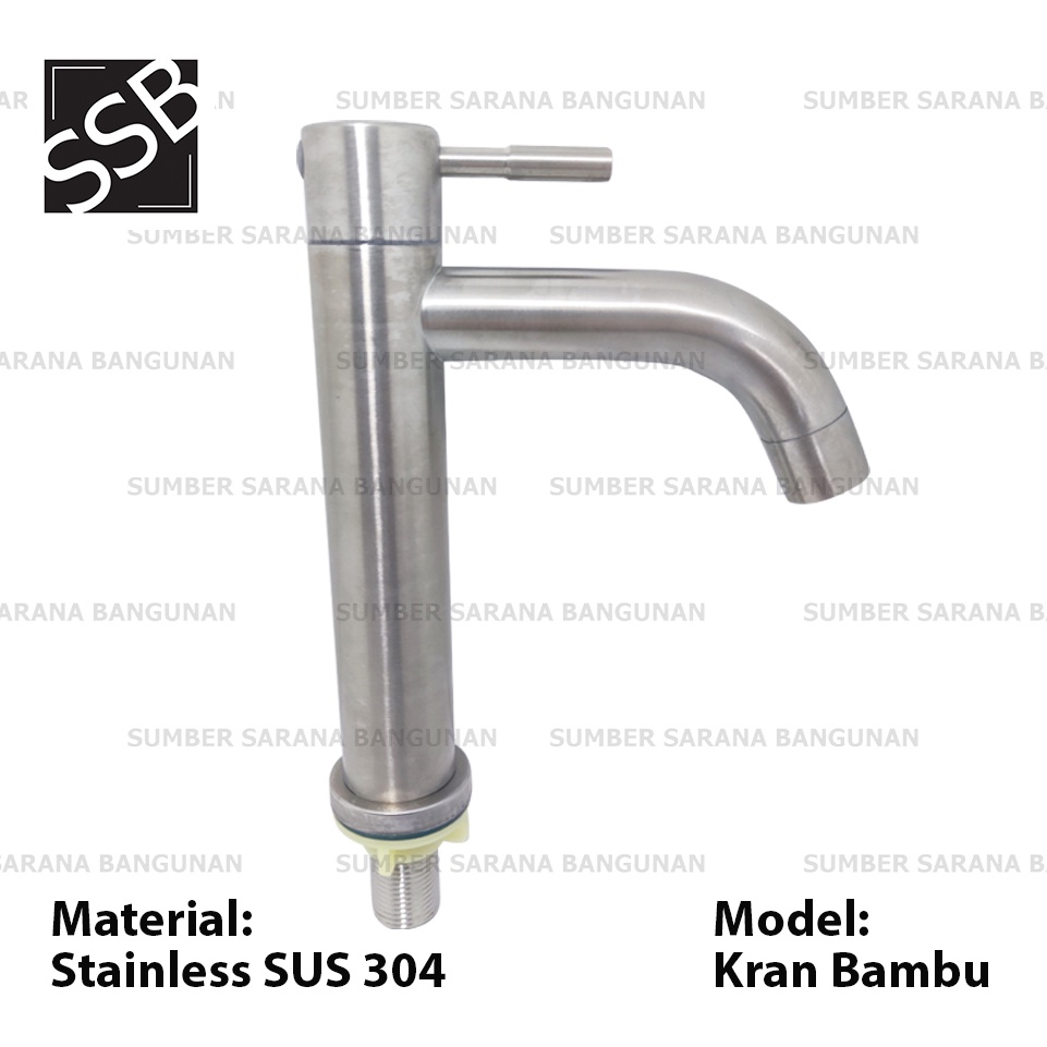 Kran Bambu Tinggi SUS 304 / Keran Stainless SUS304