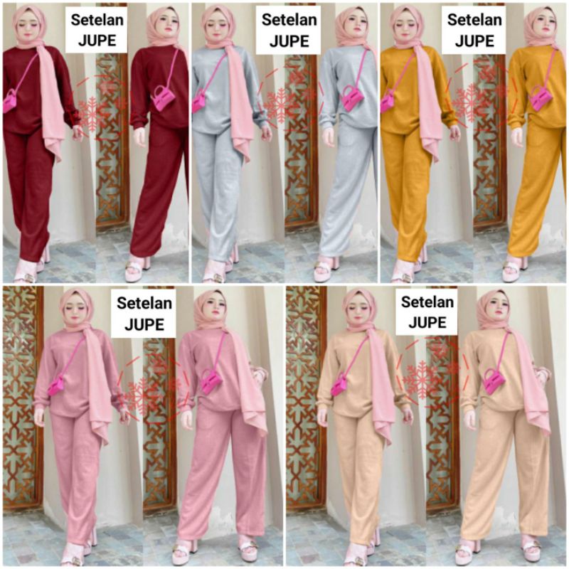St Jupe / Setelan Jupe 3 Warna