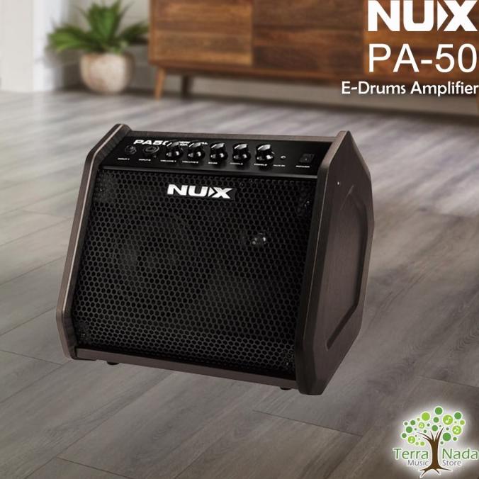 Jual Nux Pa 50 Amplifier Keyboard Pa50 Speaker Drum Elektrik Shopee