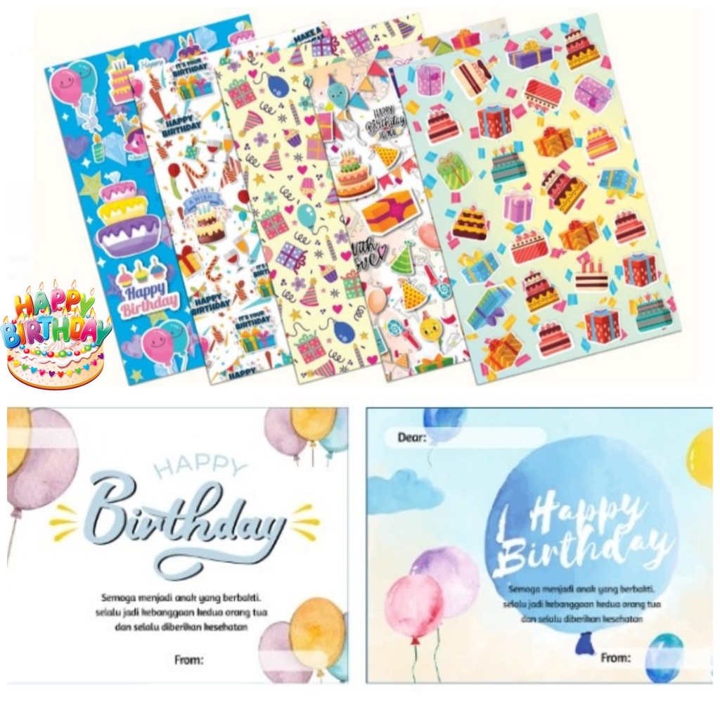 

Packing tambahan Kertas Kado + Kartu Ucapan