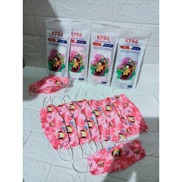 Masker Kf94 anak BTS
