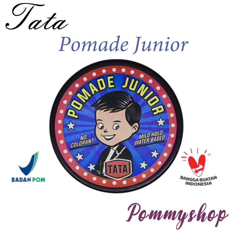 Tata Pomade Junior No Colorant / Mild Hold Water Based