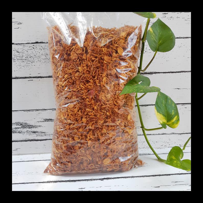 

BARU! BAWANG GORENG BREBES 1KG MURNI / TANPA TEPUNG PALING MURAH