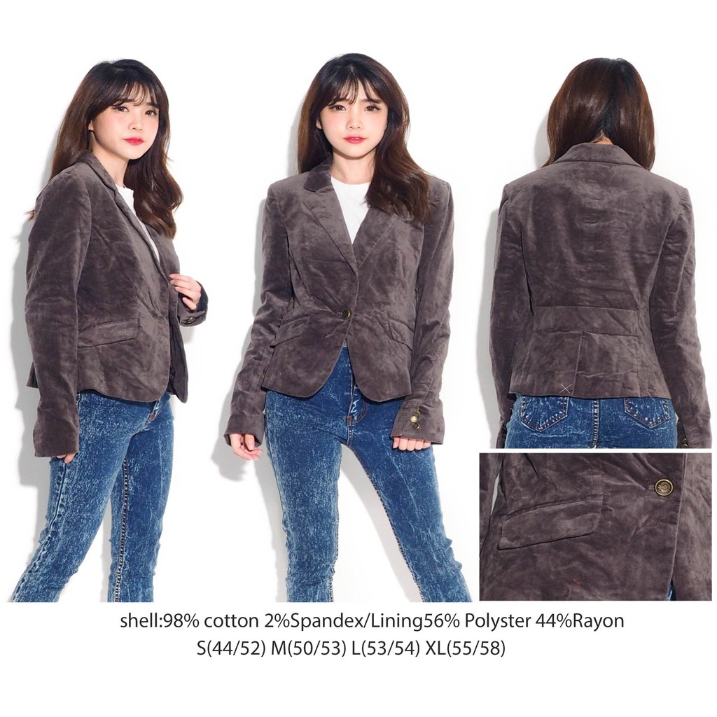 LF OUTER BAJU BLAZER KERJA BRANDED WANITA MURAH LOFT