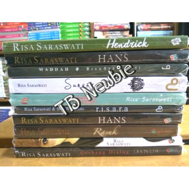 Paket novel risa saraswati ivanna silam danur hans 