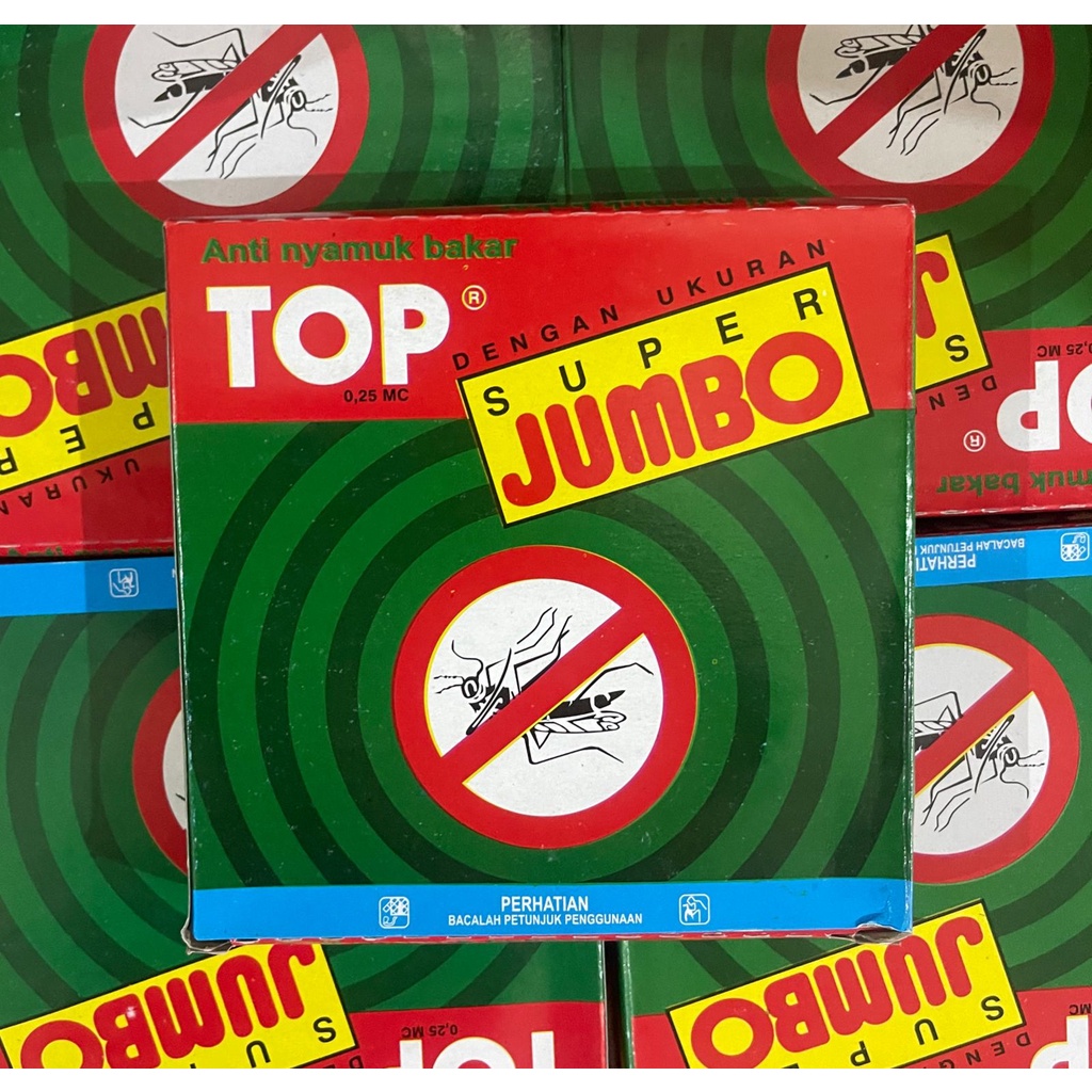 Obat Nyamuk Bakar TOP Super Jumbo - Top Superr Isi 5pcs