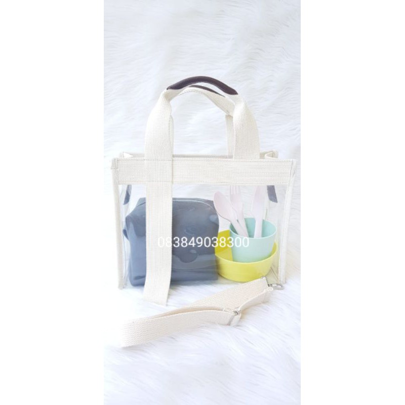 

souvenir ultah tas mika Kombi canvas