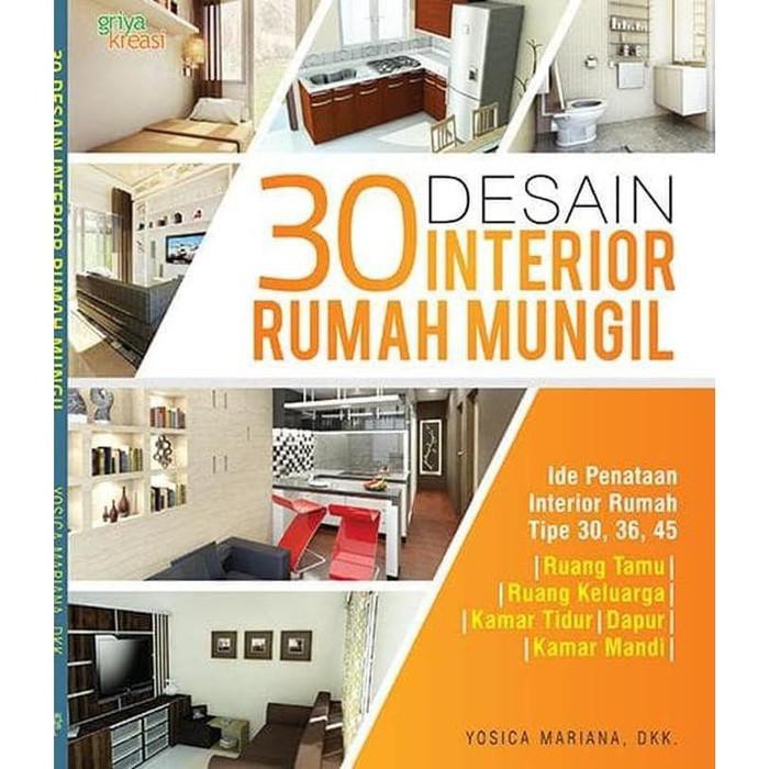 Buku 30 Desain Interior Rumah Mungil Shopee Indonesia