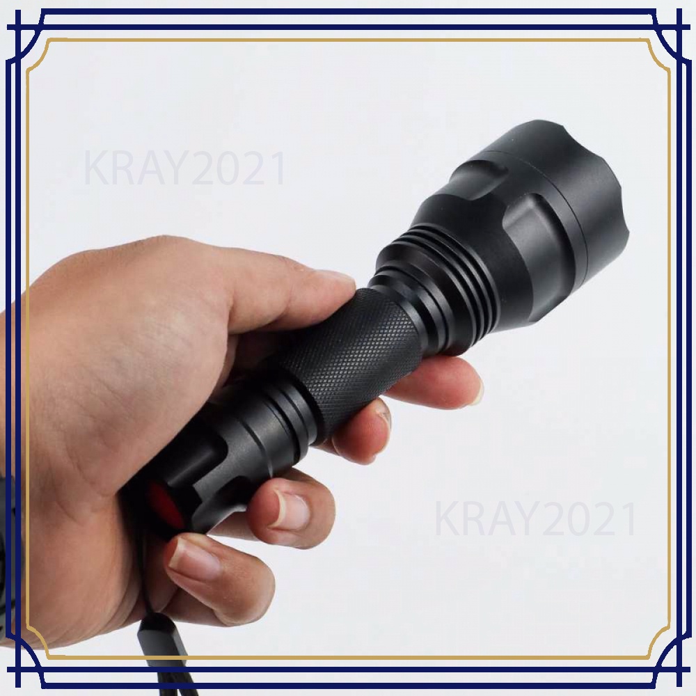 TaffLED Senter LED Flashlight Waterproof Cree Q5 3800 Lumens - C8