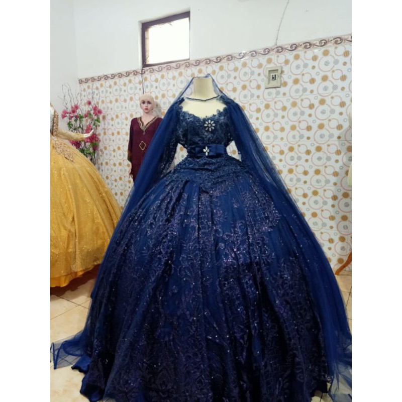 TERLARIS GAUN PENGANTIN HIJAB PITA MODERN