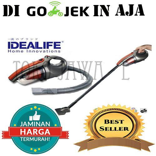Terbaru       Vacuum Cleaner Dan Blower Dengan Hepa Filter Idealife IL130S  Murah